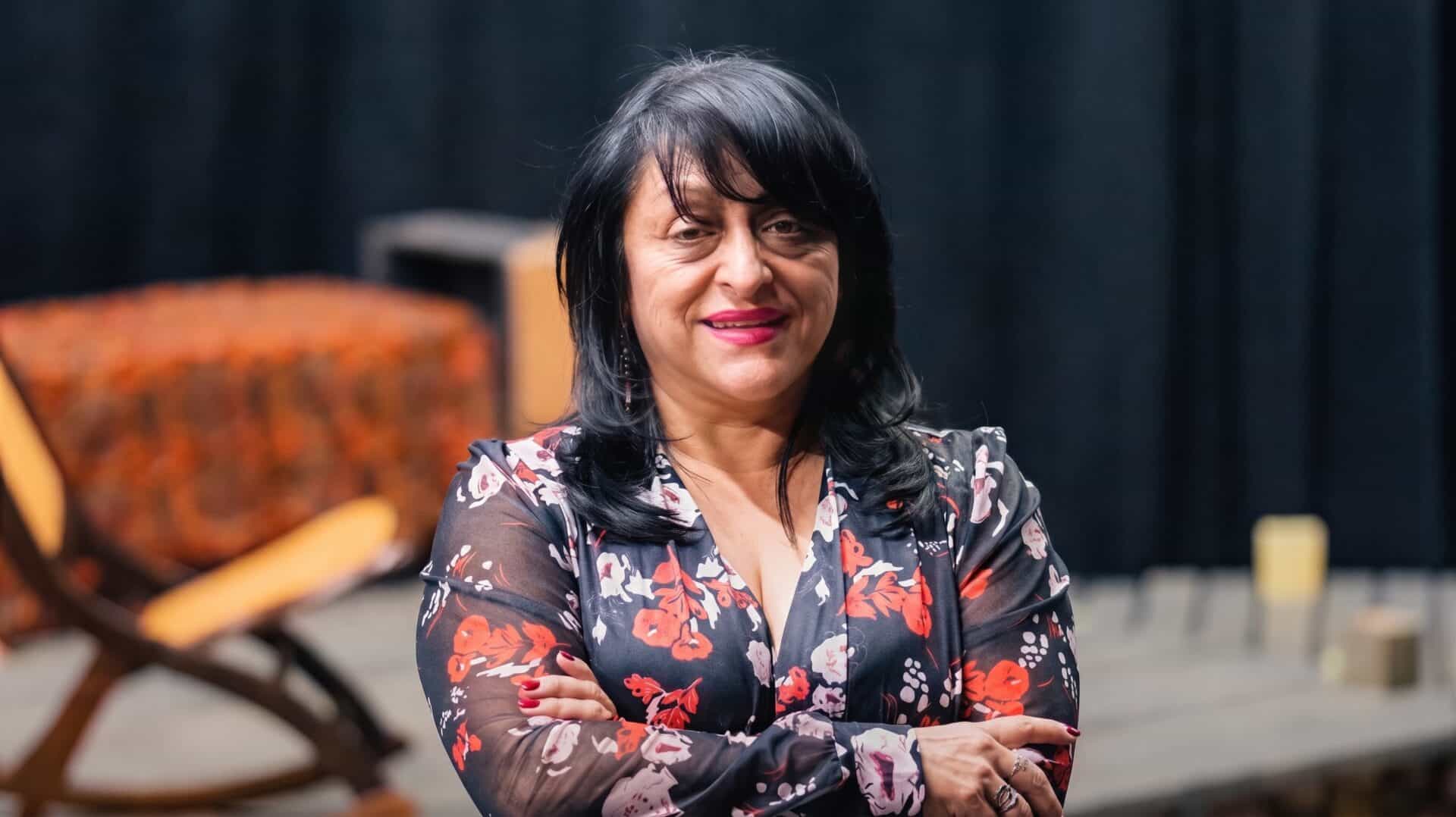 Monica Sanchez, artistic director of Cazateatro Bilingual Theatre Group