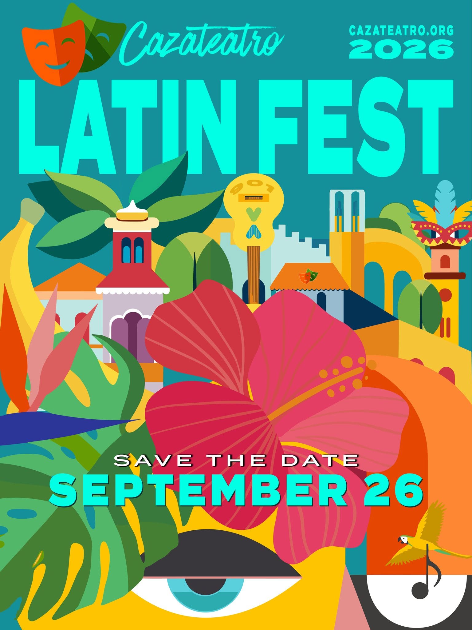 Poster for Latin Fest 901, 2026 at Overton Square