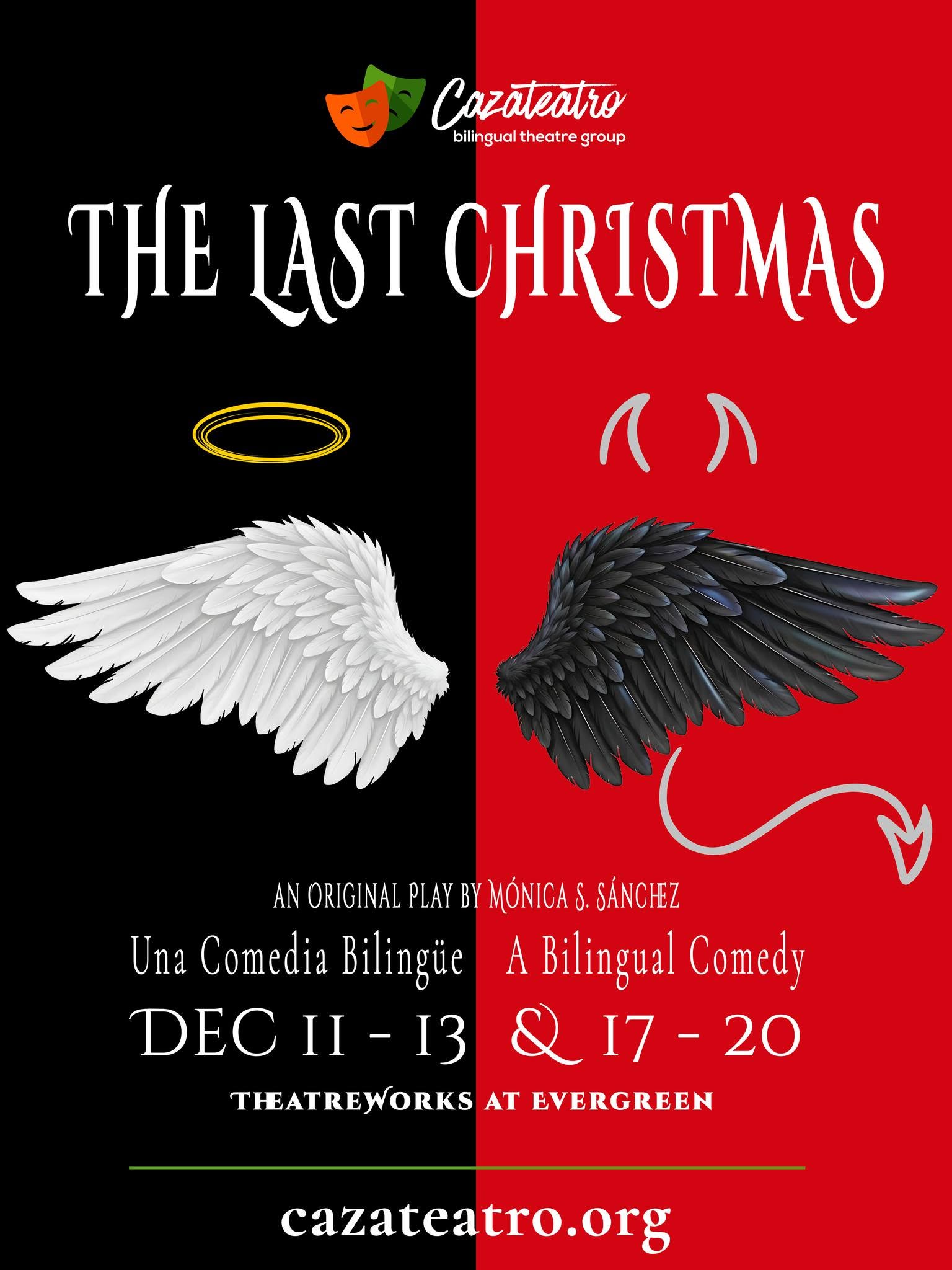 Poster for The Last Christmas Almost, a bilingual pastorela by Cazateatro